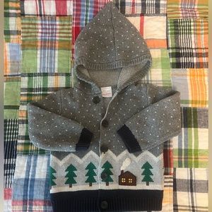 Hanna Andersson Christmas Tree Sweater 2T